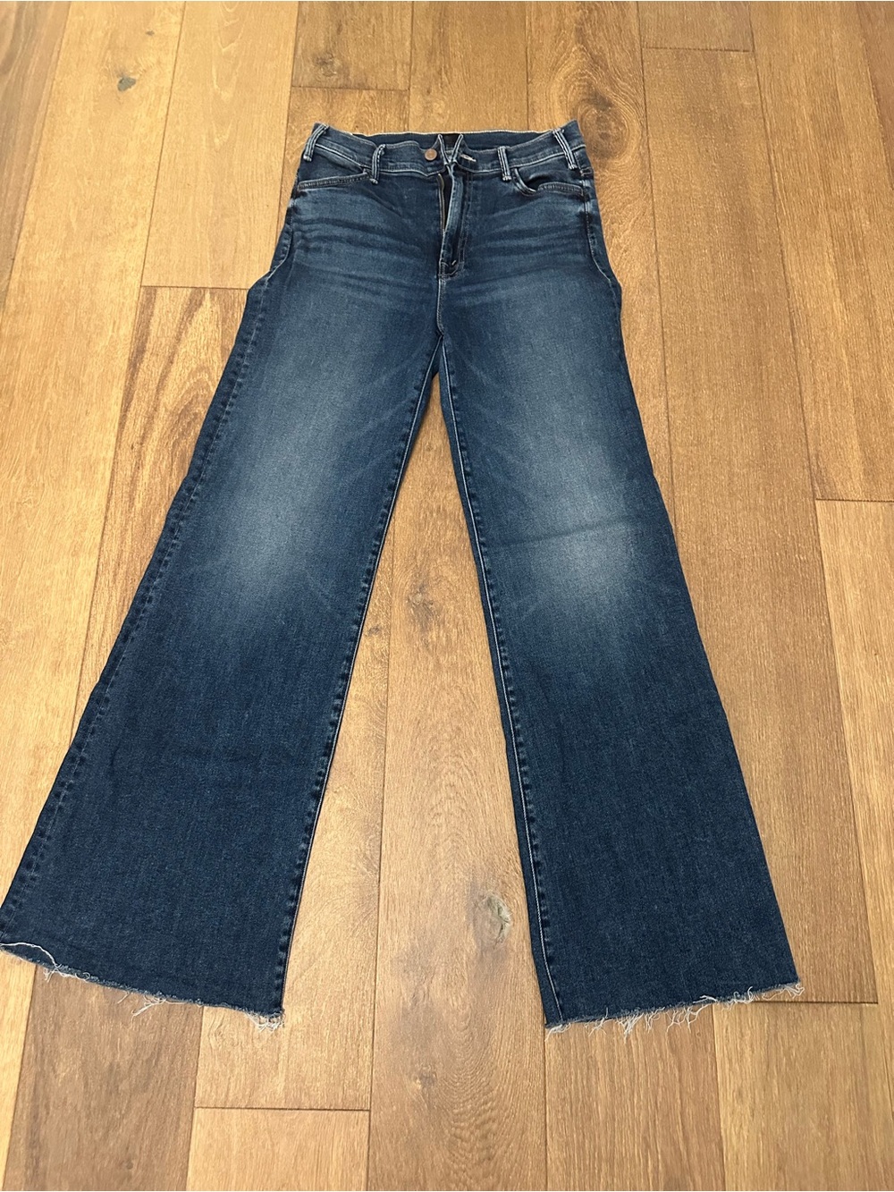 MOTHER Dark Wash Wide Leg Jeans - sz29